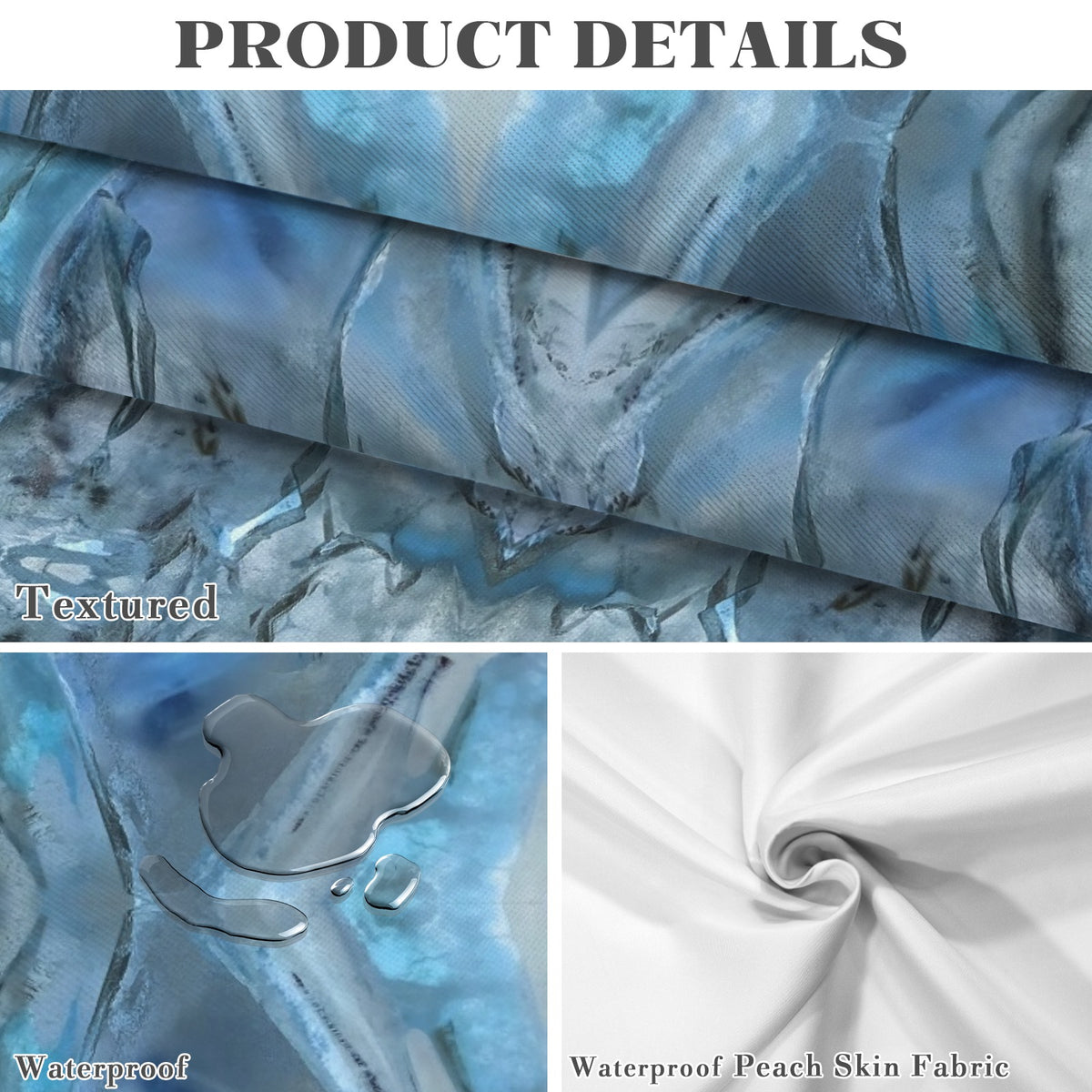Tablecloth: Quartz, Mud Included — Cleveland, North Carolina — EX Crystal Perfection — Inverted Color