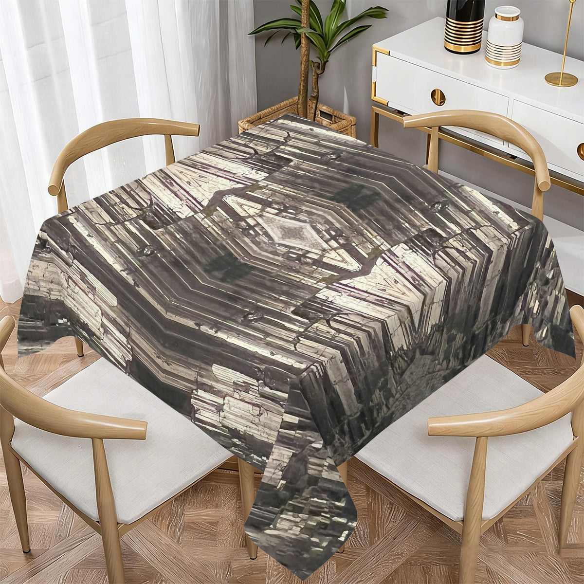 Tablecloth: Ferberite — Panasqueira Mines, Portugal — Original Color