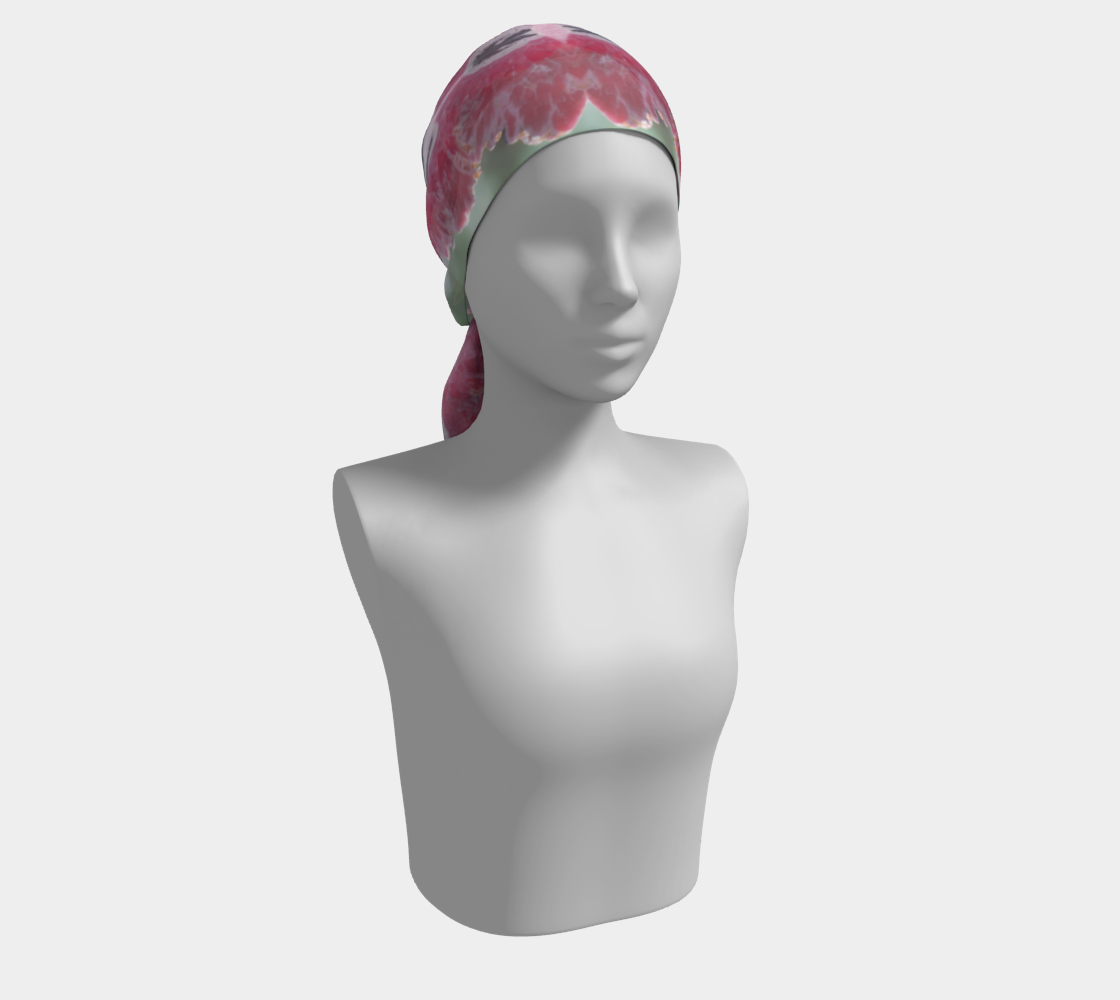 Long Scarf: Rhodocrosite,  Argentina,  Original Color