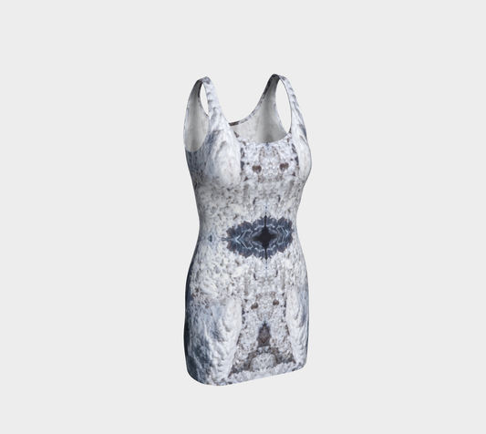 Body Con Dress: Albite and Muscovite, Brazil AOW