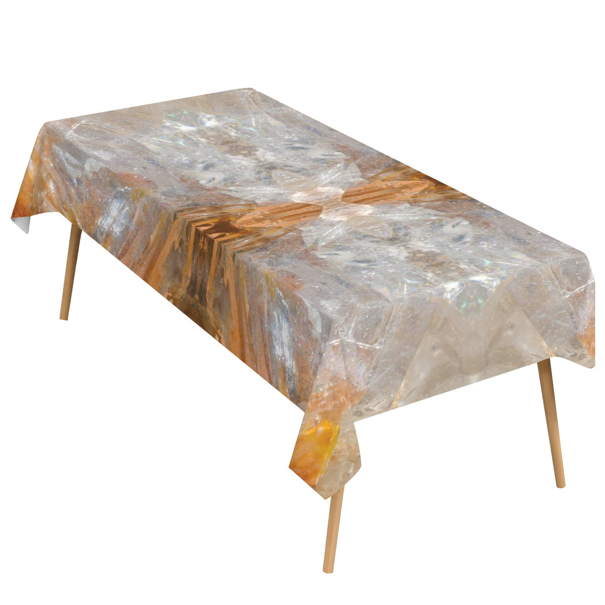 Tablecloth: Quartz, Mud Included — Cleveland, North Carolina, USA — Original Color