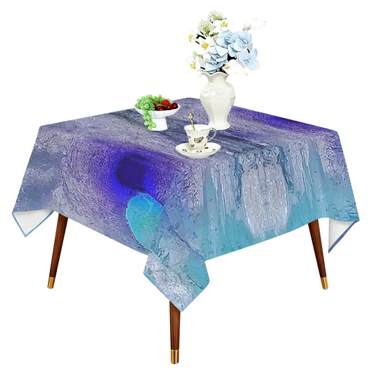 Tablecloth: Muscovite, with Garnet — Spruce Pine, Mitchell County, USA — Inverted Color