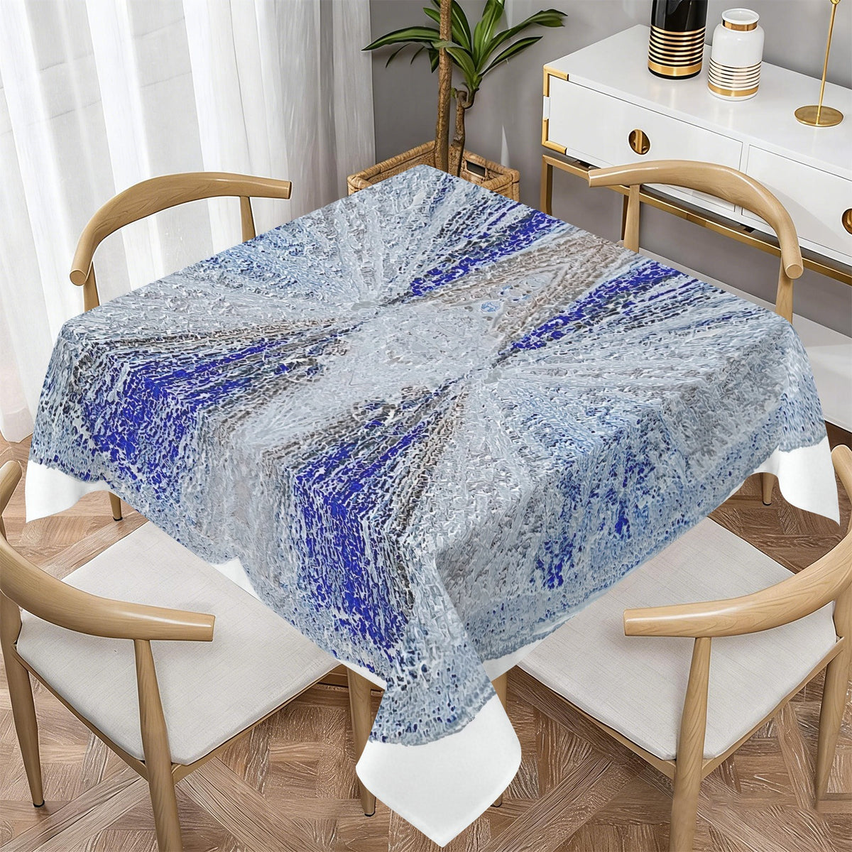 Tablecloth: Pyrite, "Sun" — Inverted Color