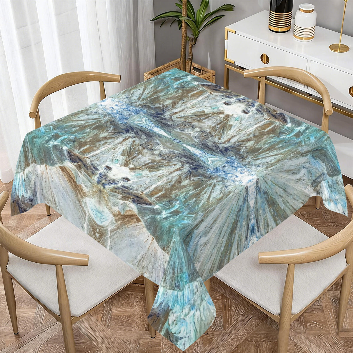 Tablecloth: Goethite — South Africa — Inverted Color