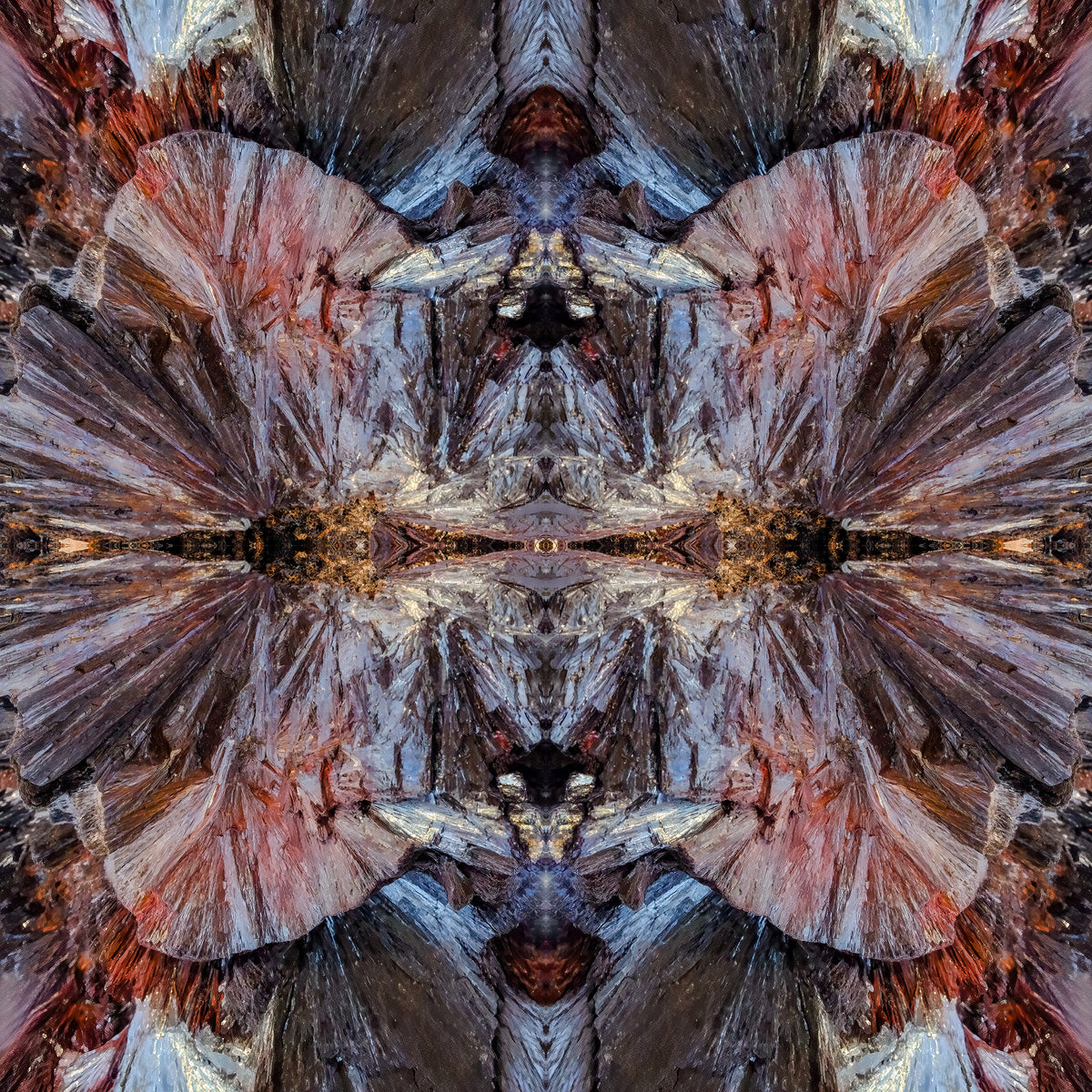 Tablecloth: Goethite — Africa — Inverted Color