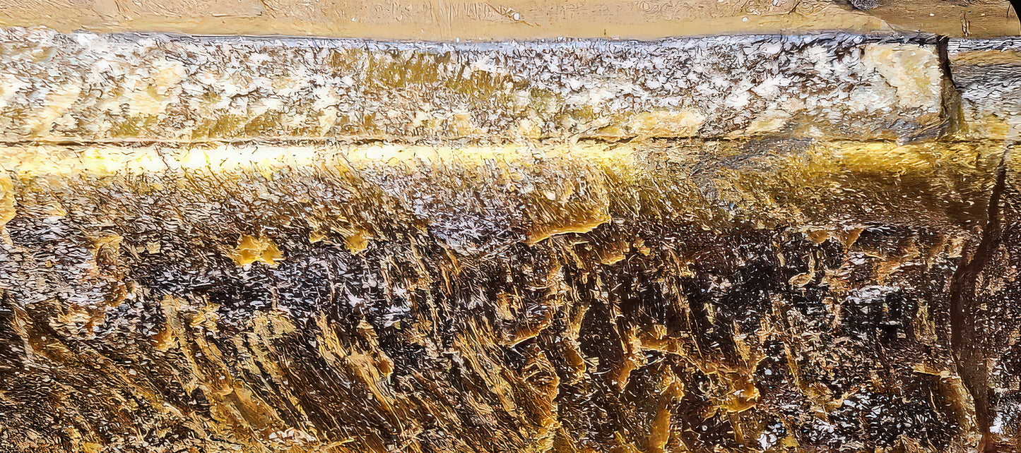 Scarf Wrap or Shawl 55X13:Nellie Unknown Mineral Specimen Version 1