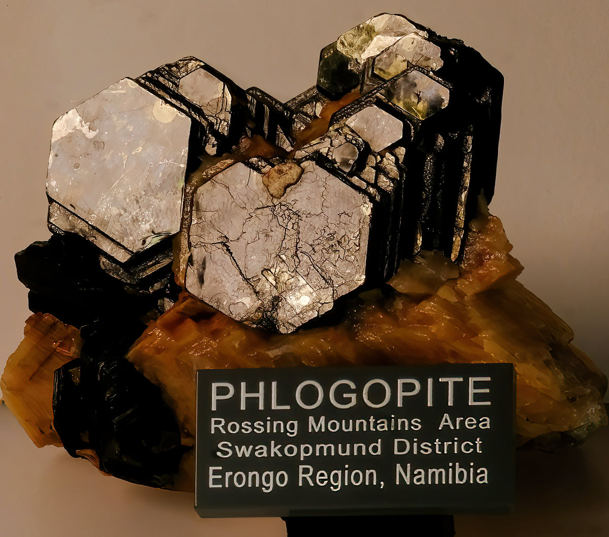 Tablecloth: Phlogopite — Swakopmund District, Erongo Region, Namibia
