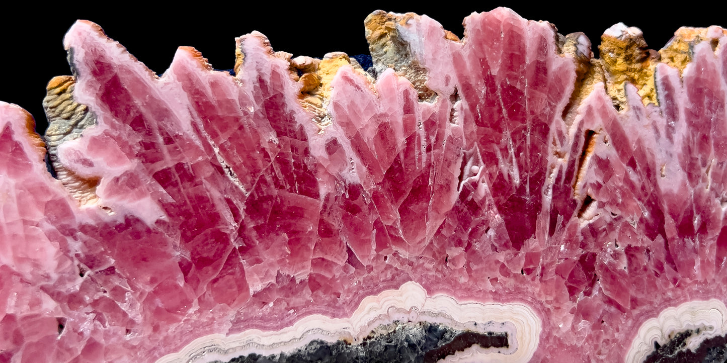 Flare Dress: Rhodochrosite, Argentina 1