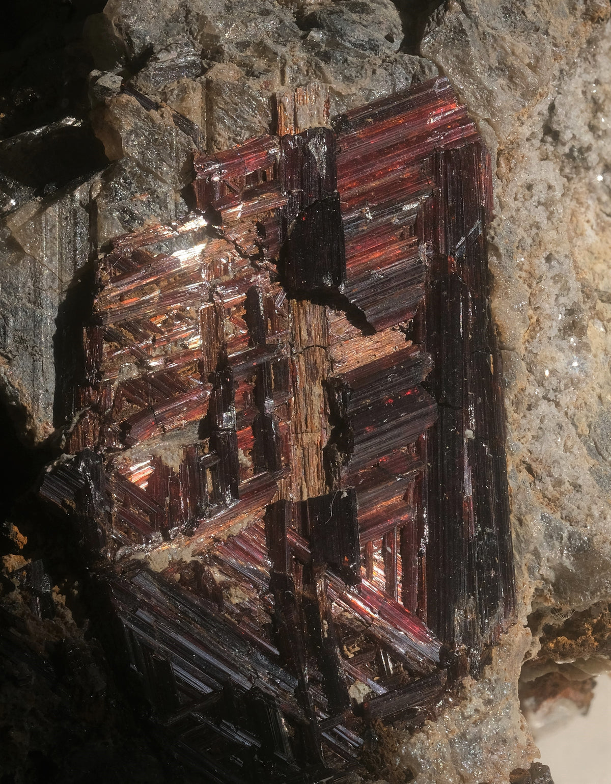 Tablecloth: Rutile, Reticulated — South Africa — Original Color