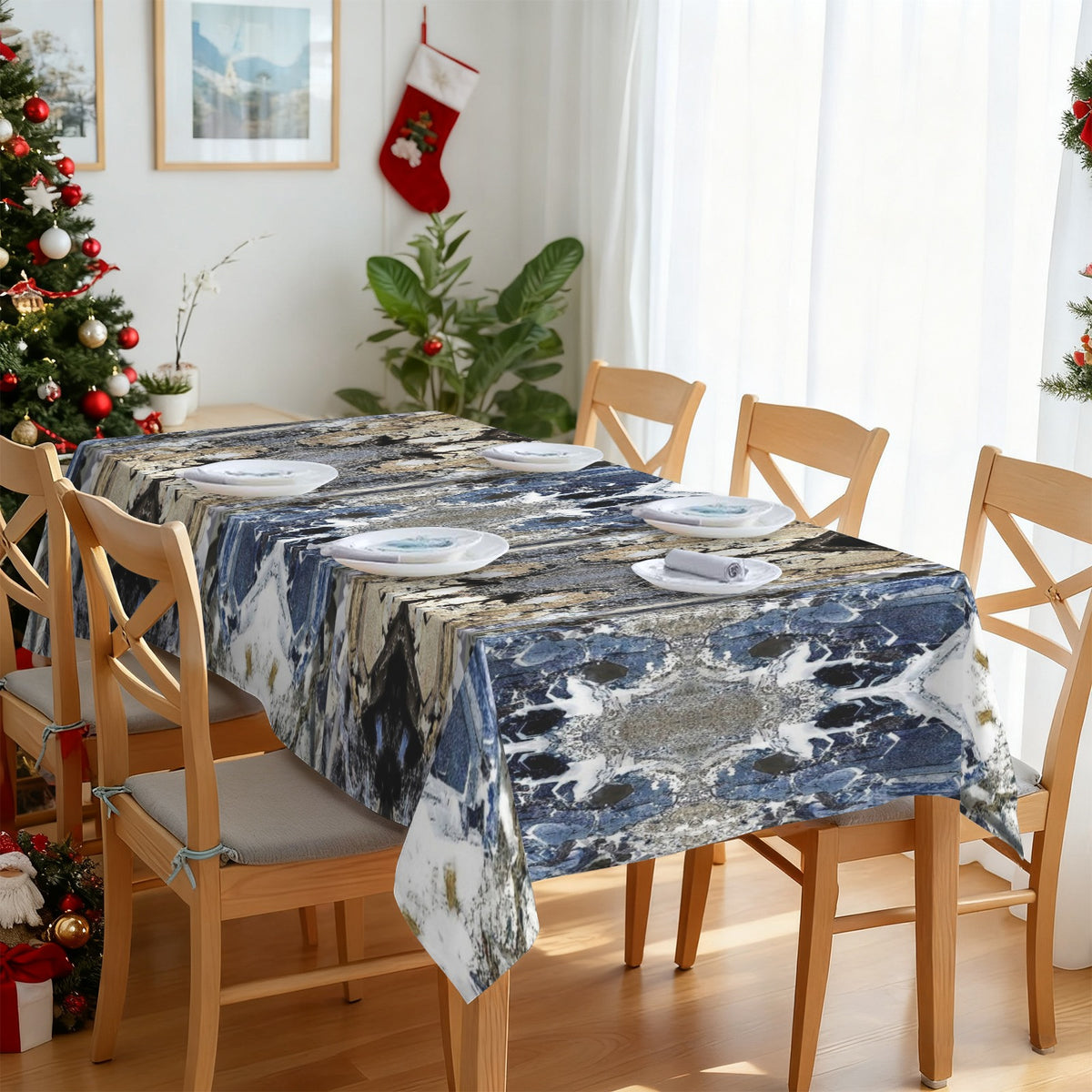 Tablecloth: Galena, with Chalcopyrite — Dalnegorsk, Primorsky Krai, Russia — Inverted Color