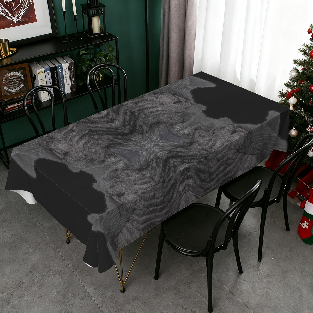 Tablecloth: Charcoal — Washington — Original Color