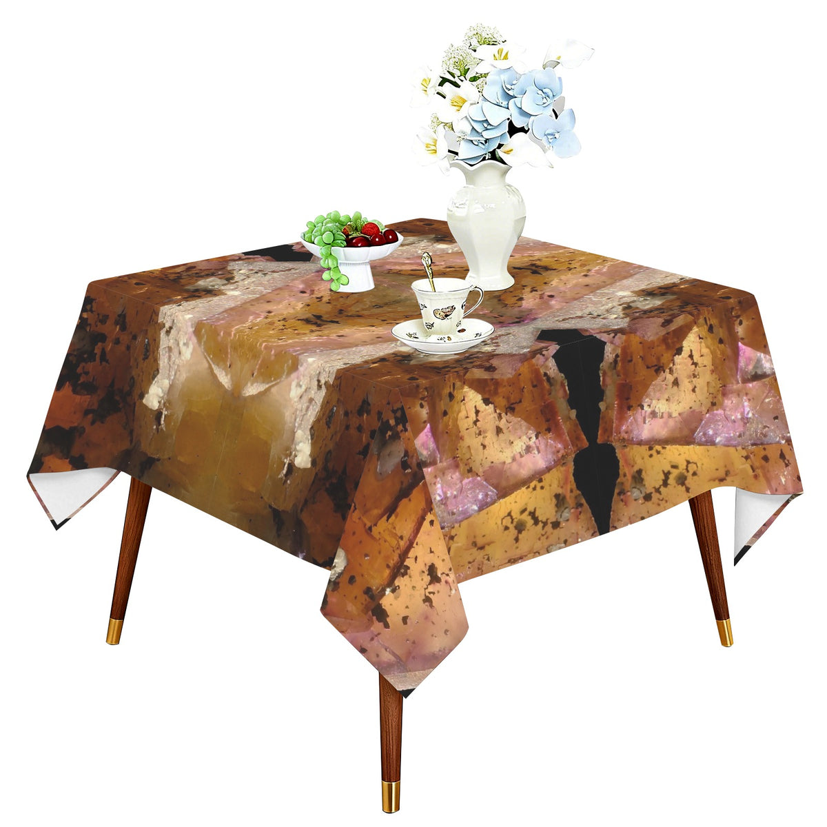 Tablecloth: Fluorite — Illinois, USA — EX Chris Wright — Original Color