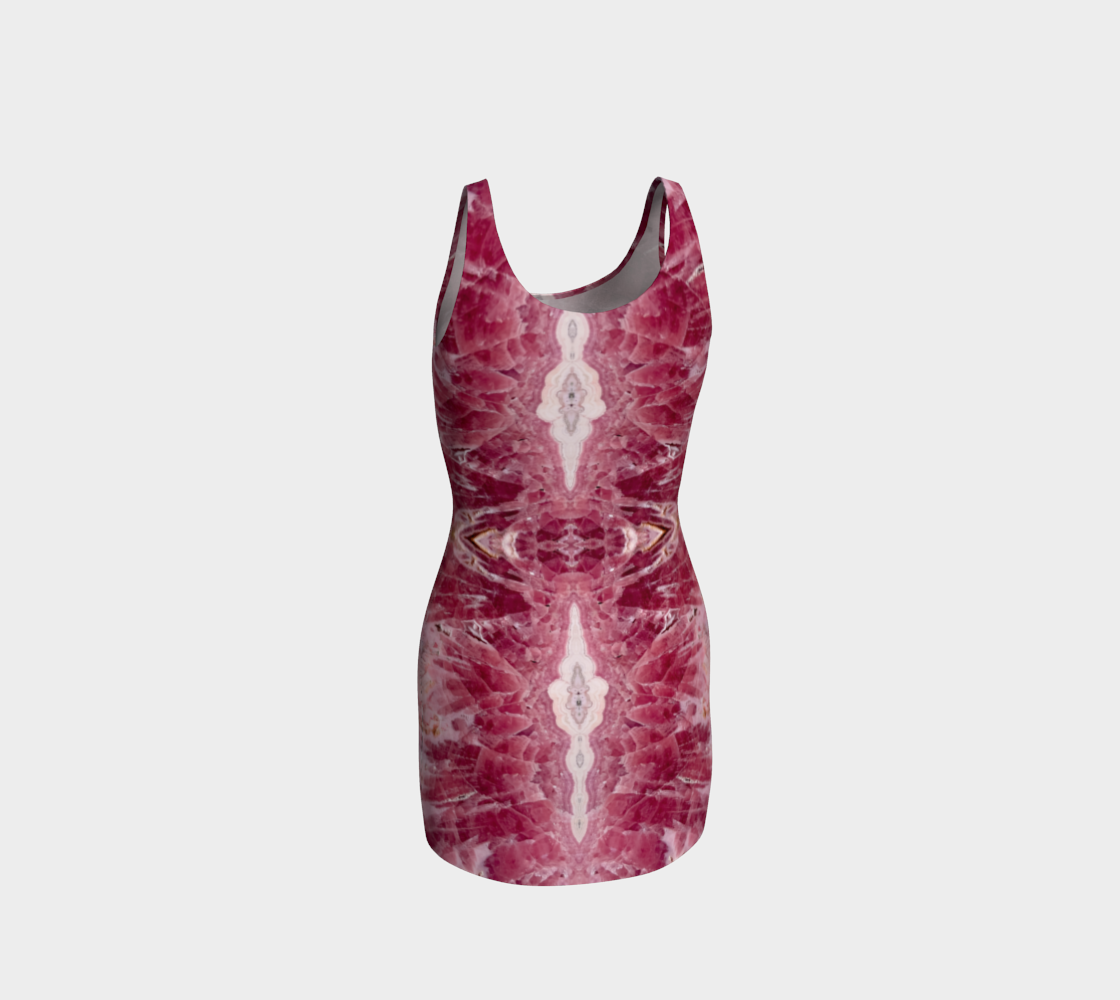 Bodycon Dress: Rhodochrosite, Argentina