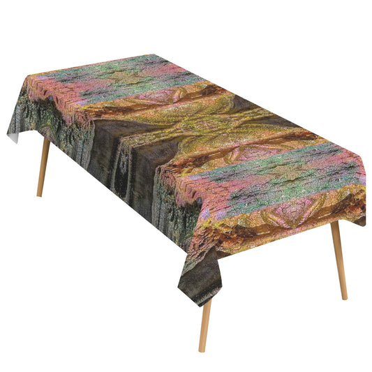 Tablecloth: Turgite, Iridescent Hematite, — Graves Mountain, Georgia, USA — EX Robert Plant — Original Color