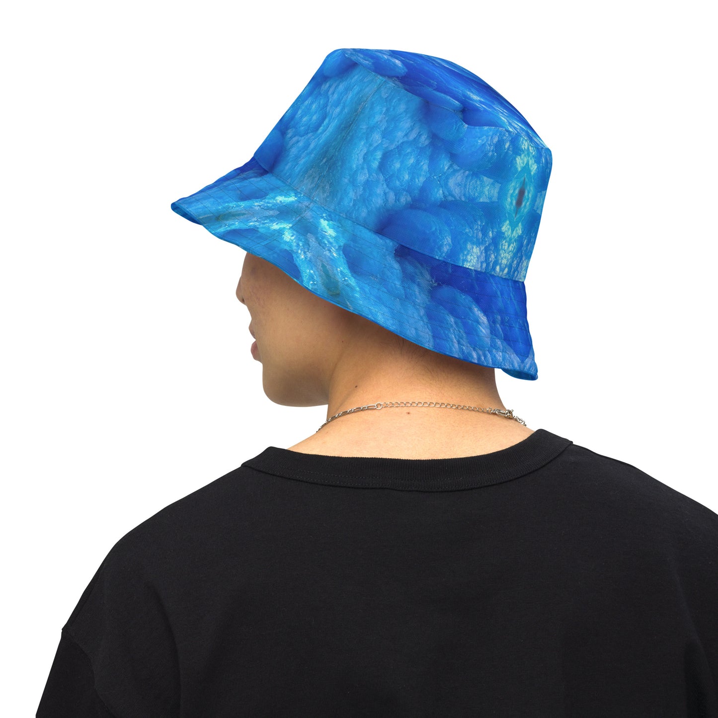 Bucket Hat: Hemimorphite, China, Superb Color, Original Color