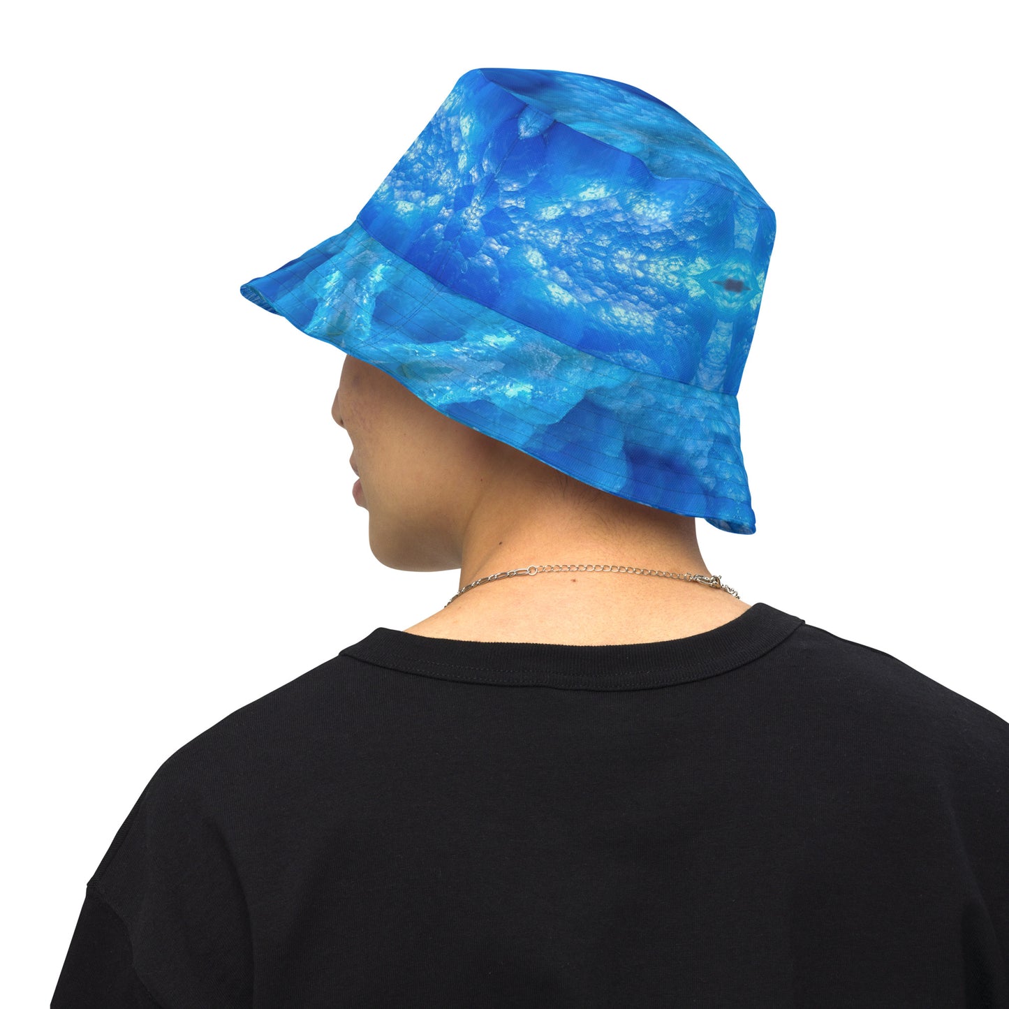 Bucket Hat: Hemimorphite, China, Superb Color, Original Color