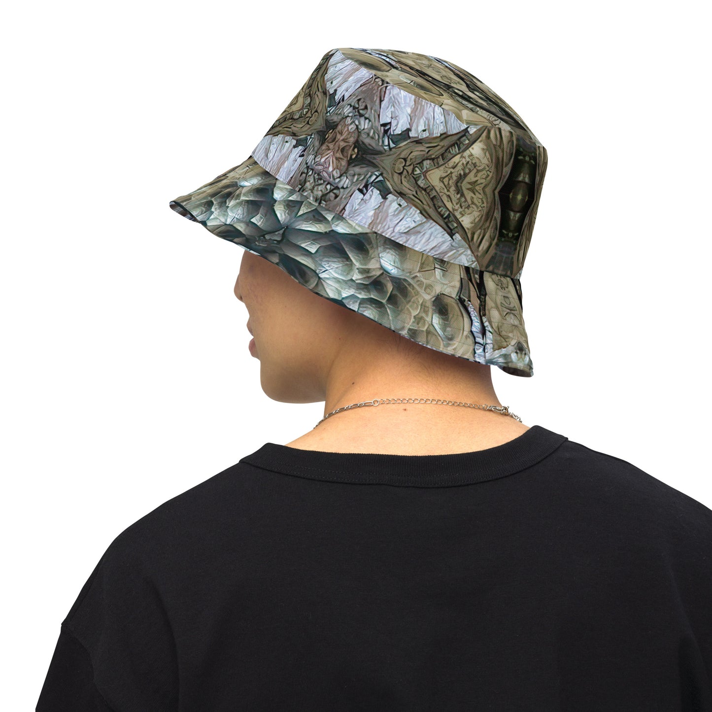 Bucket Hat: Quartz, , Lake Boone Trail, Raleigh, North Carolina, USA, , Porch Cured Color