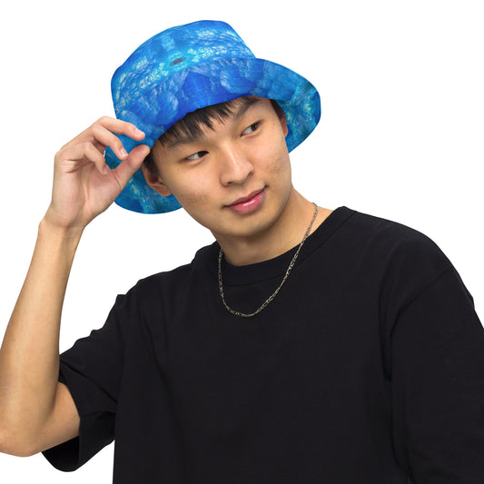 Bucket Hat: Hemimorphite, China, Superb Color, Original Color