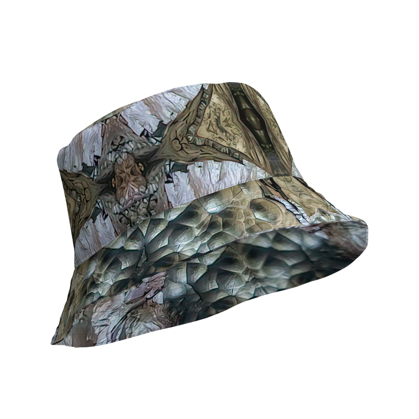 Bucket Hat: Quartz, , Lake Boone Trail, Raleigh, North Carolina, USA, , Porch Cured Color