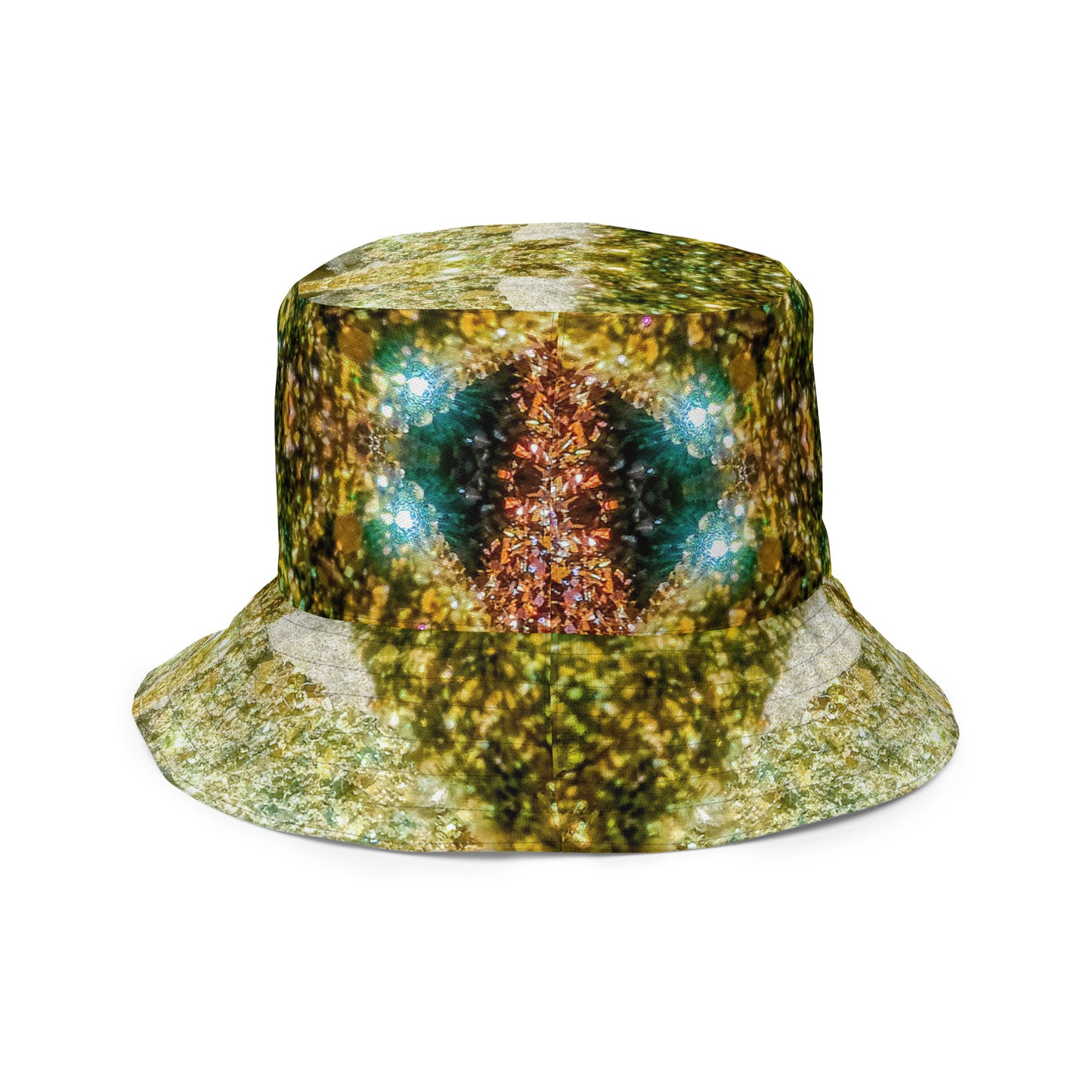 Bucket Hat: Calcite with Irridescent Marcasite, , Brushy Creek , Viburnum Trend, Missouri, USA, Neal Pfaff , Original Color