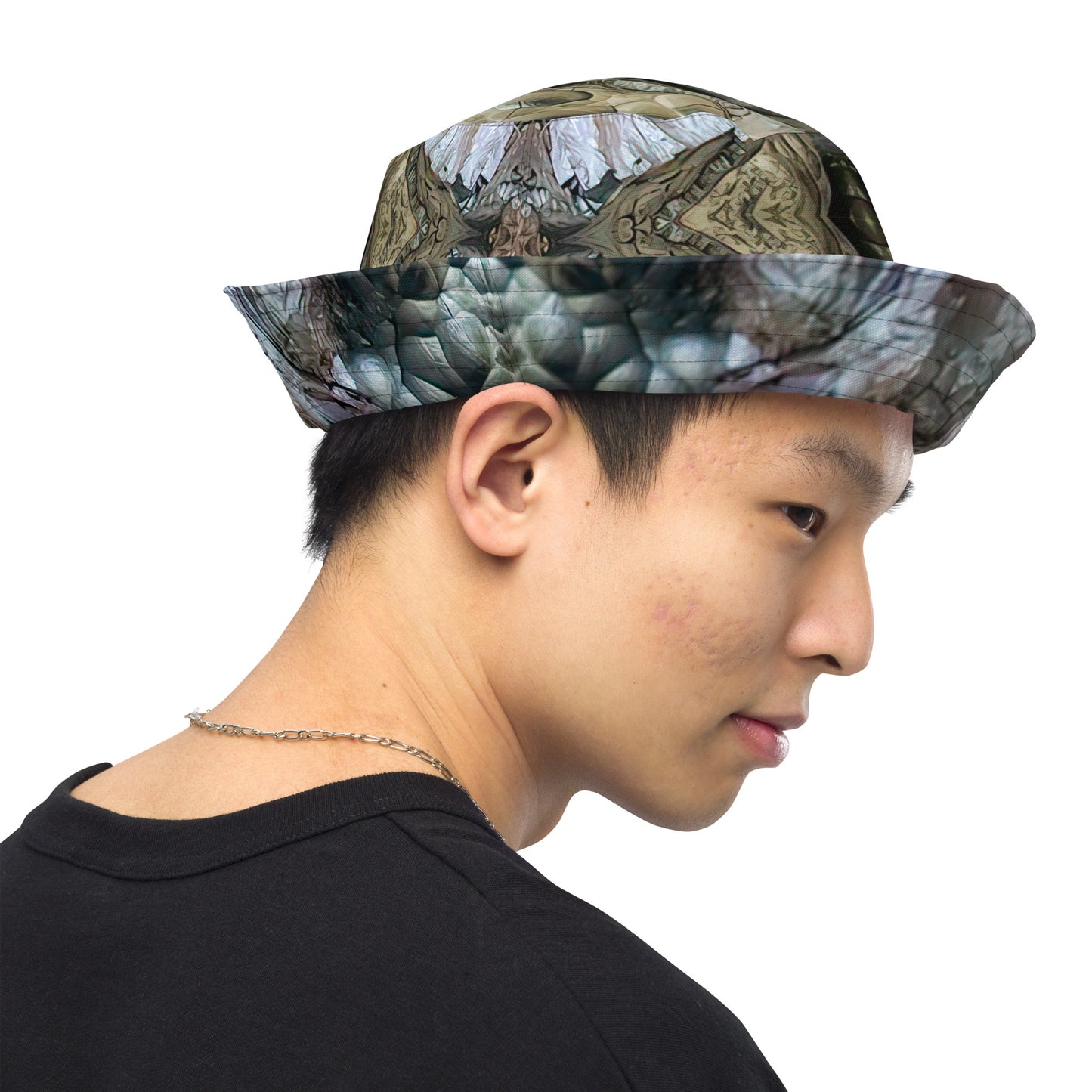 Bucket Hat: Quartz, , Lake Boone Trail, Raleigh, North Carolina, USA, , Porch Cured Color