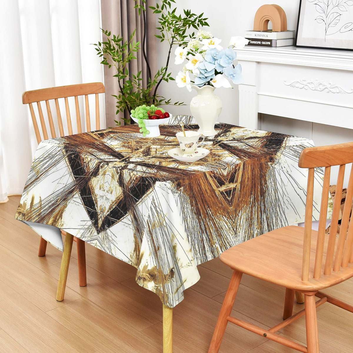 Tablecloth: Rutile, Rutilated Quartz — Alexander, North Carolina, — Original Color