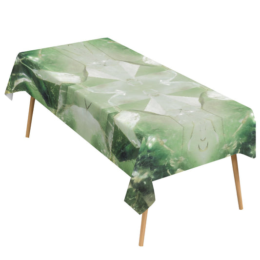 Tablecloth: Quartz, with Chlorite — Montgomery County, North Carolina, USA — Original Color