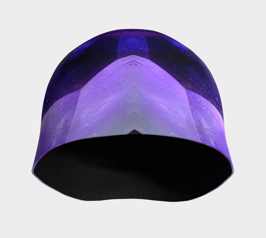 Beanie: Quartz, Amethyst, "Hour Glass", Morroco, Original Color Ver 2