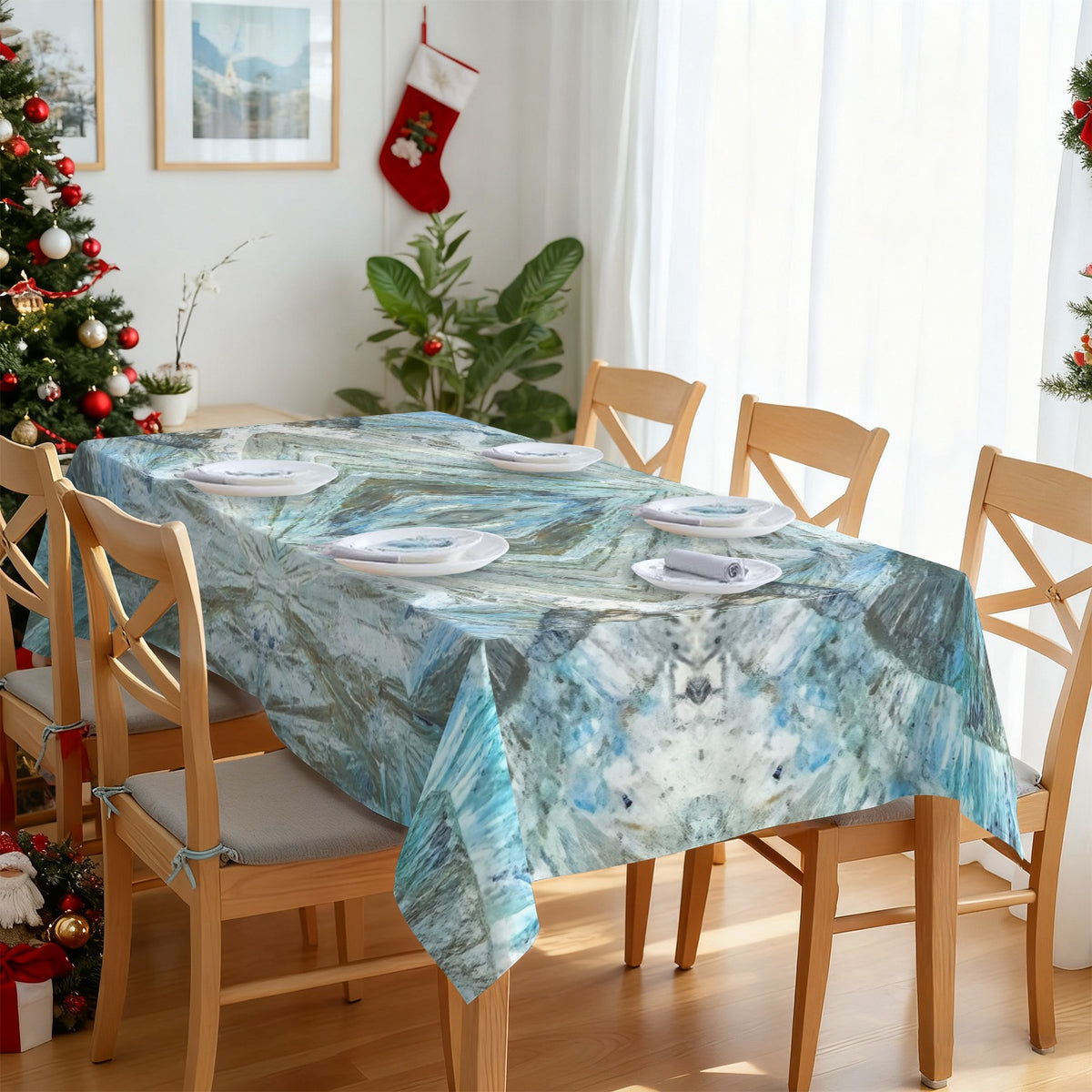 Tablecloth: Goethite — Africa — Inverted Color