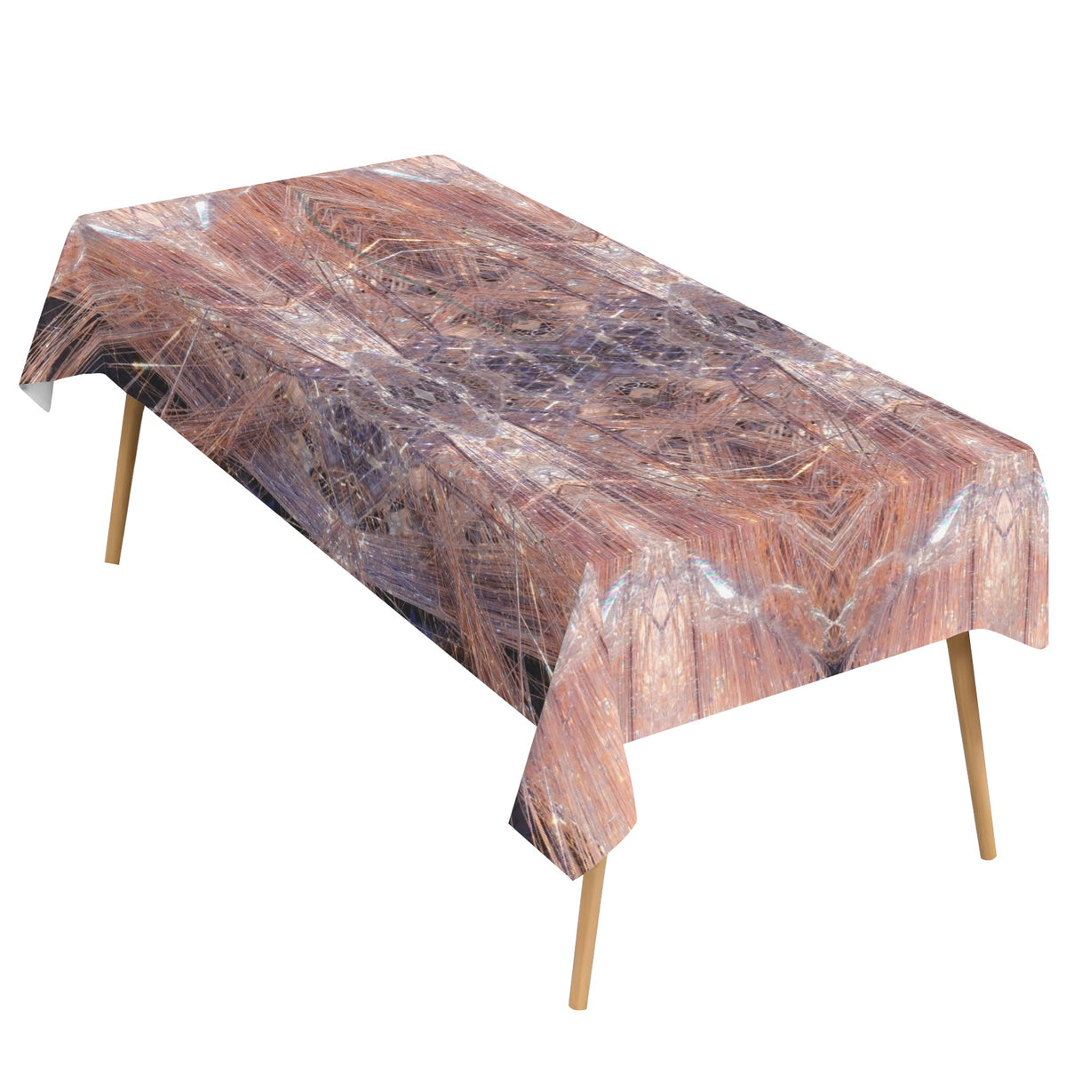Tablecloth: Quartz, Rutile Included (Rutilated) — Alexander County, North Carolina, USA — EX Jaffe's Minerals — Original Color