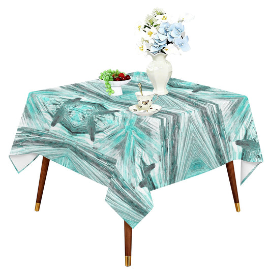 Tablecloth: Goethite — Teller County, Colorado — EX Brian Kosnar — Colorized Aqua