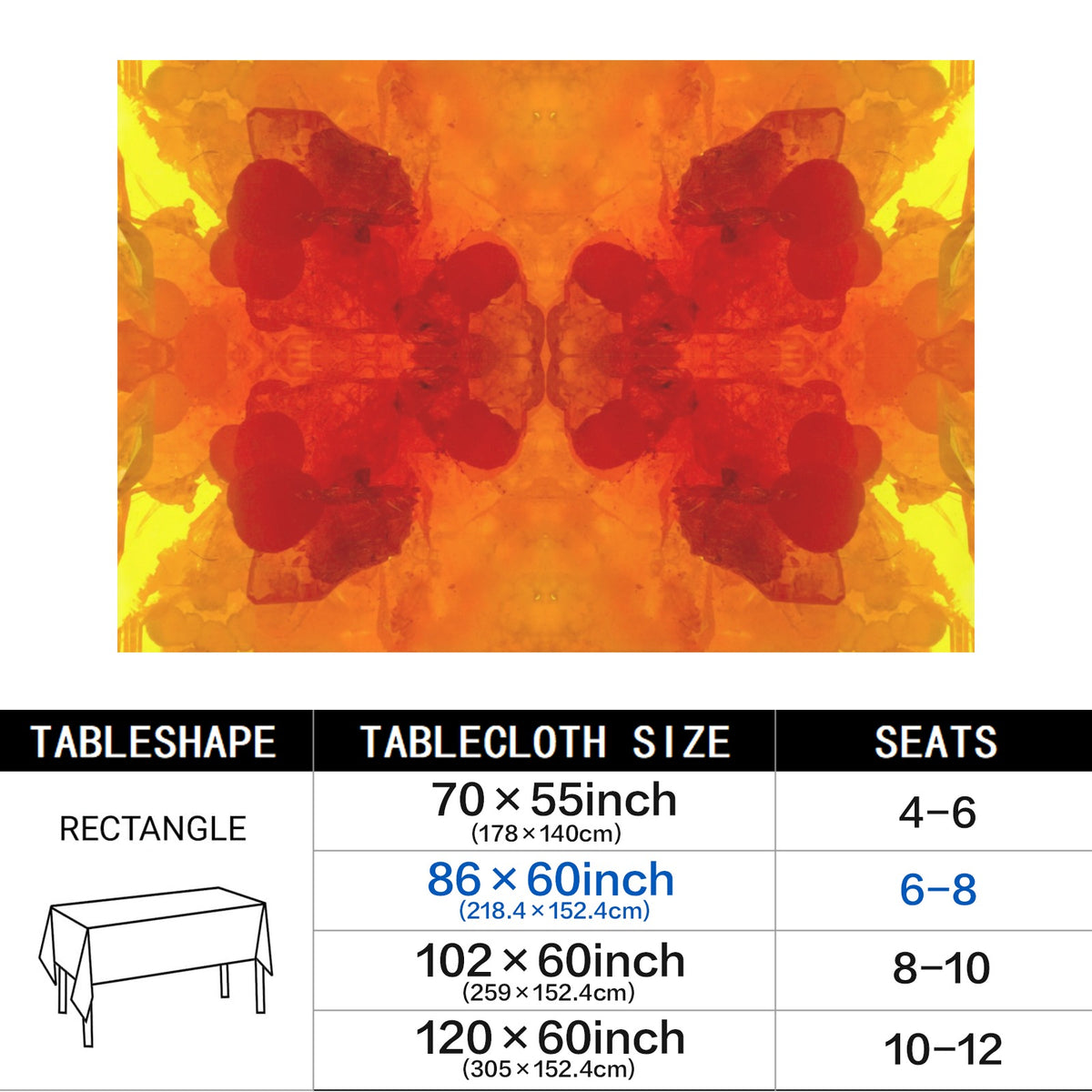 Tablecloth: Mimetite, on Wulfenite — San Francisco Mine, Mexico — EX Chris Wright — Inverted Color