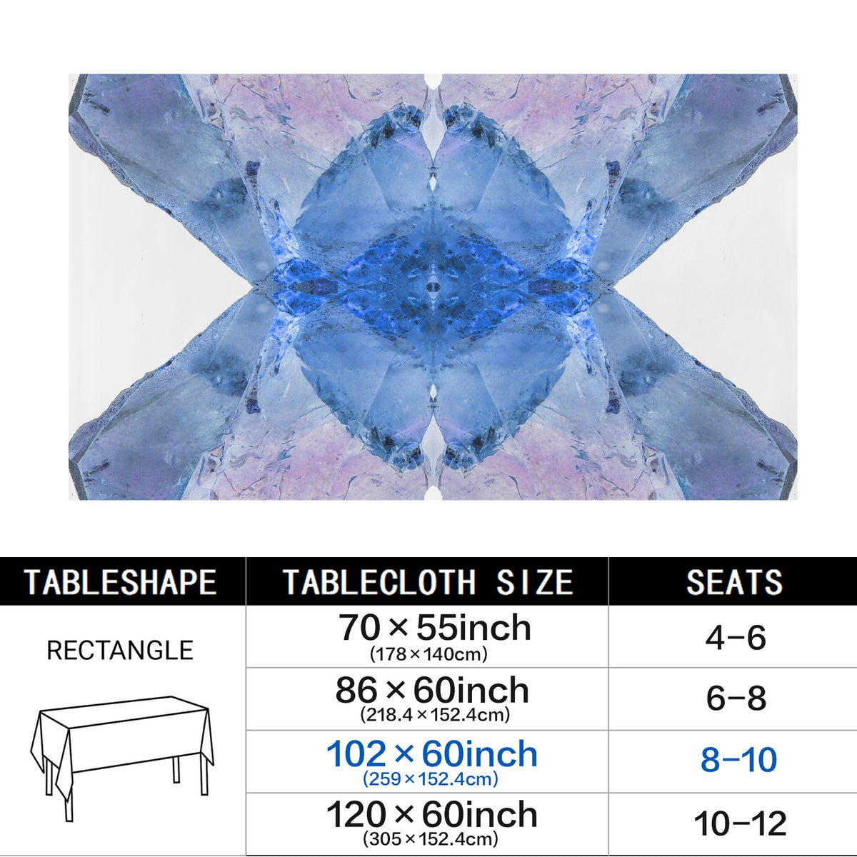 Tablecloth: Quartz, with Chlorite — Montgomery County, North Carolina, USA — Inverted Color