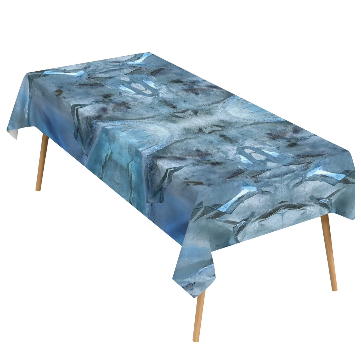 Tablecloth: Quartz, Mud Included — Cleveland, North Carolina — EX Kenny Gay — Inverted Color