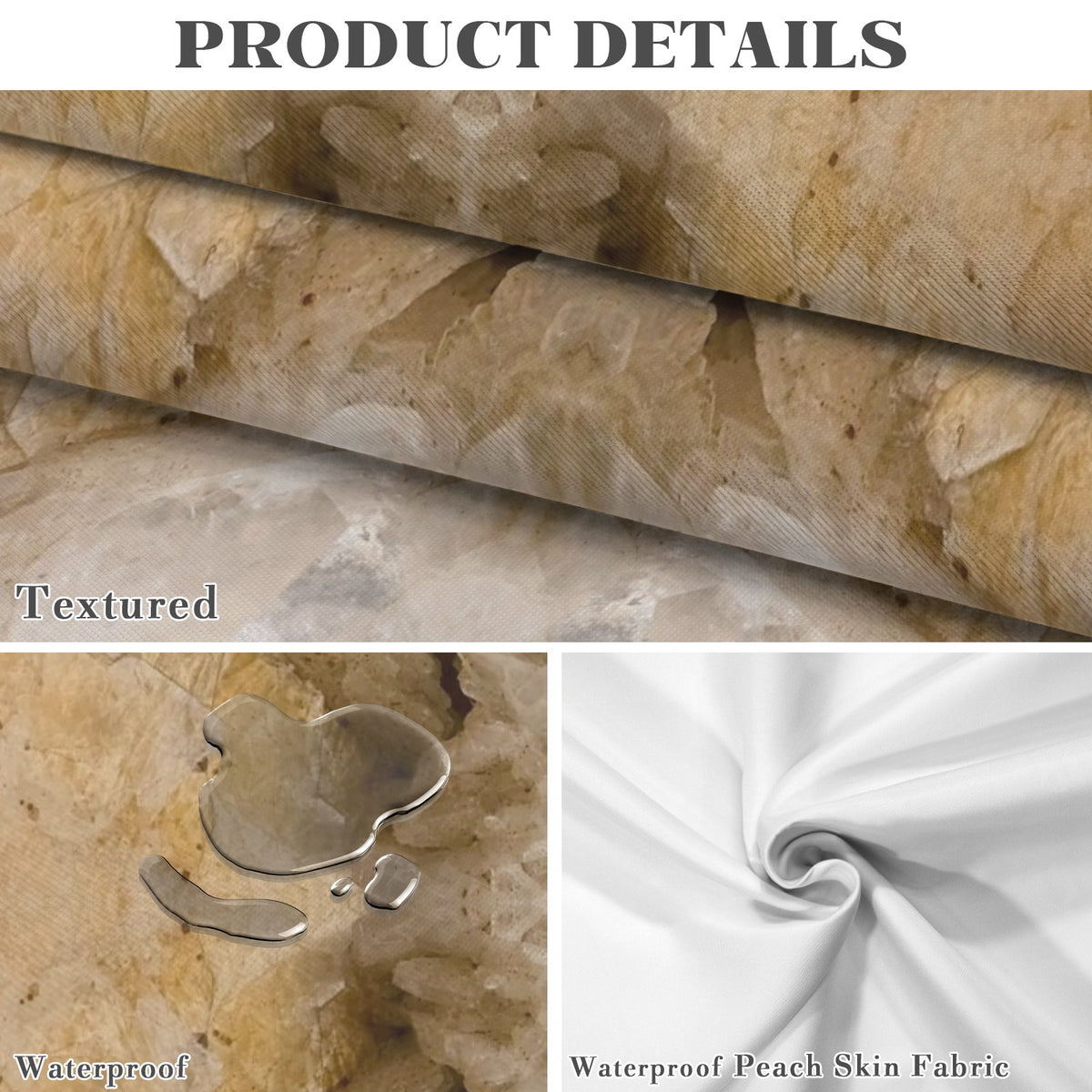 Tablecloth: Muscovite, with Topaz — Pakistan — EX Lavinsky — Original Color