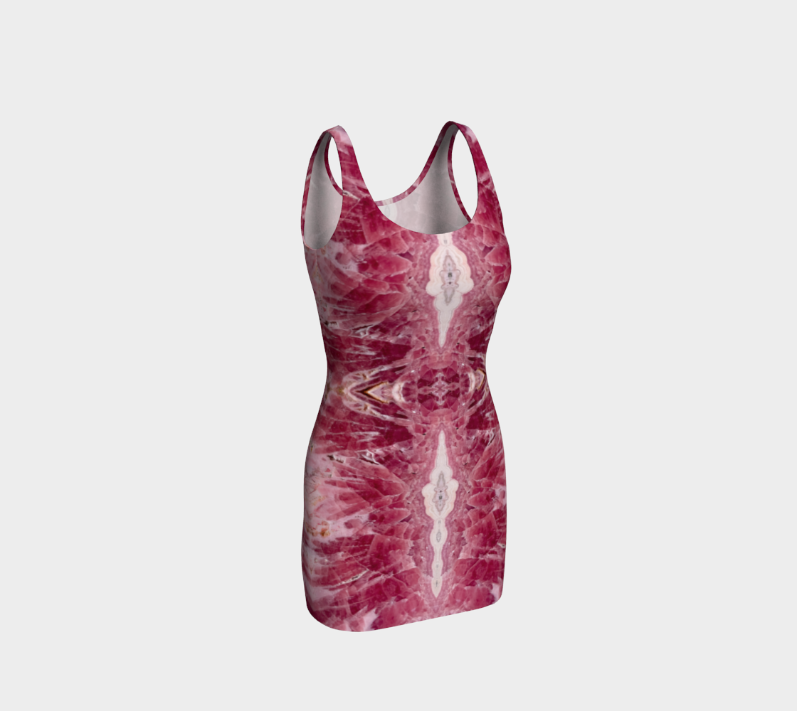 Bodycon Dress: Rhodochrosite, Argentina