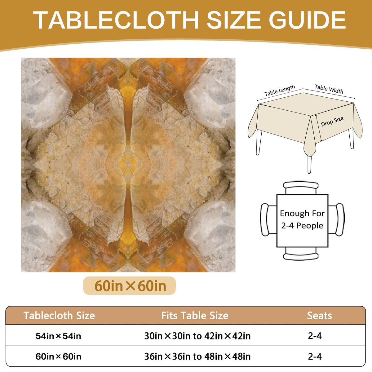 Tablecloth: Muscovite, with Topaz — Pakistan — EX Lavinksy