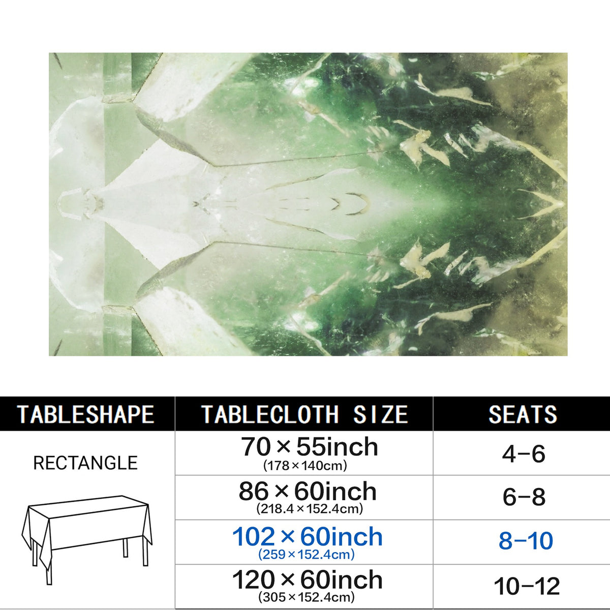 Tablecloth: Quartz, with Chlorite — Montgomery County, North Carolina, USA — Original Color
