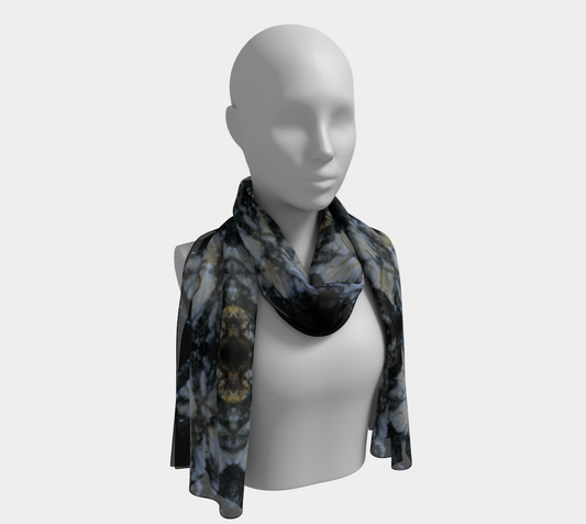 Long Scarf: Chiastolite, Kola Penisula, Russia
