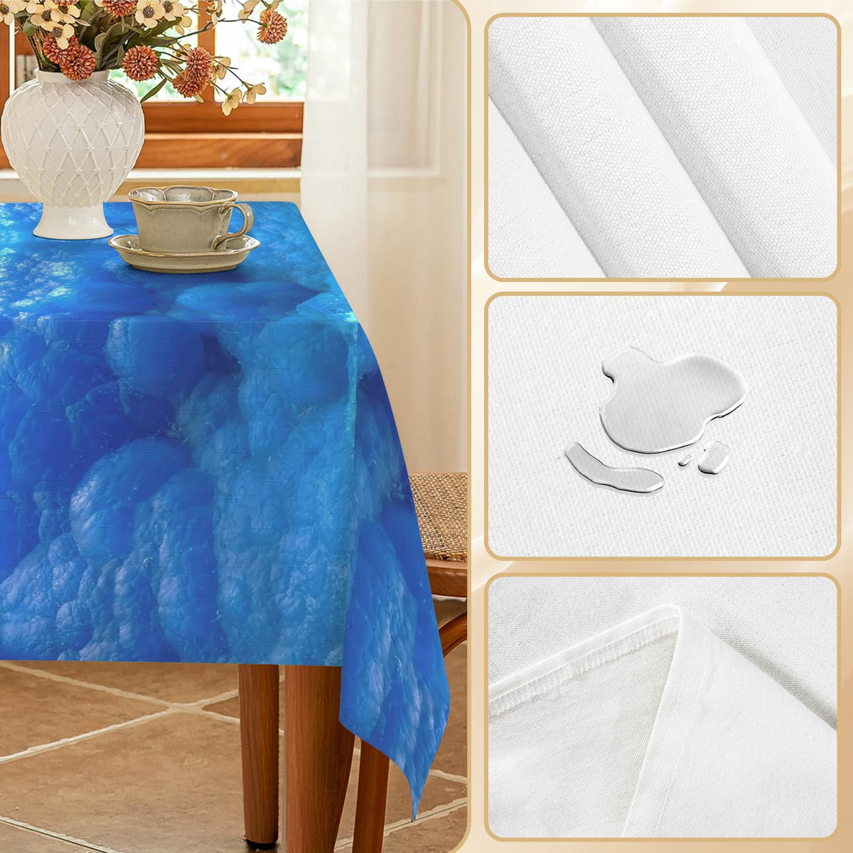 Tablecloth: Hemimorphite — China — Original Color