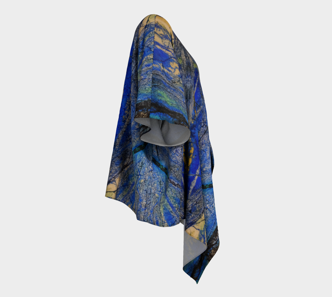 Draped Kimono: Azurite and Malachite, Siberia, Russia