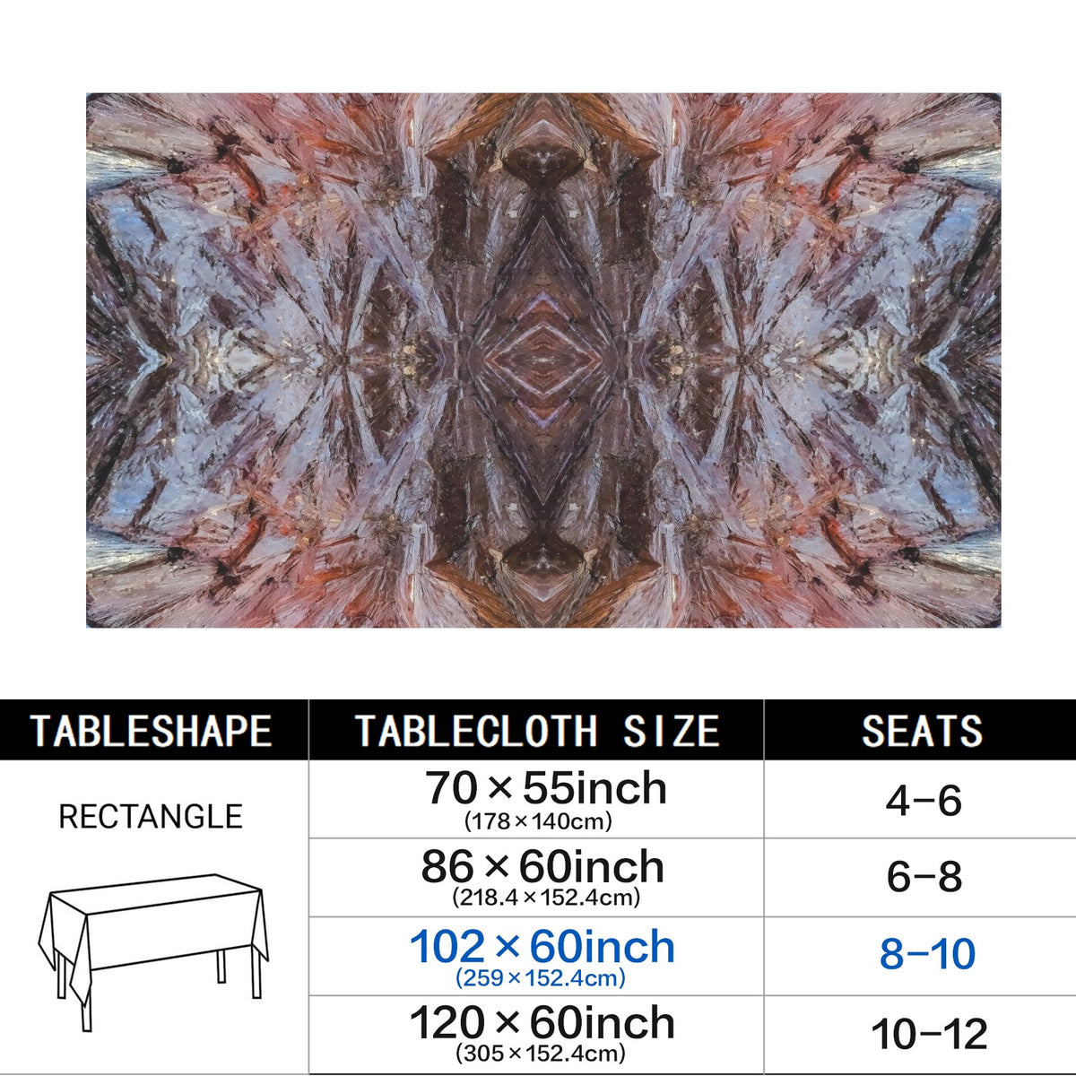 Tablecloth: Goethite — Africa