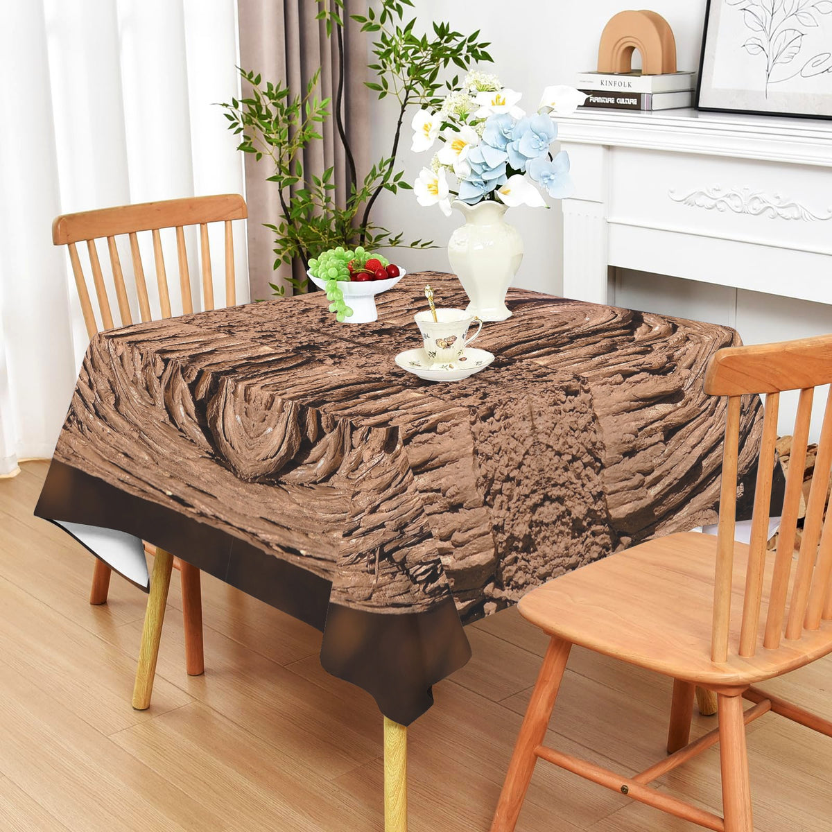 Tablecloth: Magnesium Crystals, Synthetic — Colorized