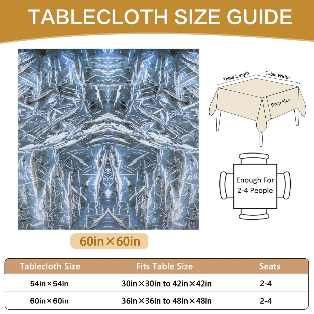 Tablecloth: Goethite, on Calcite — South Africa