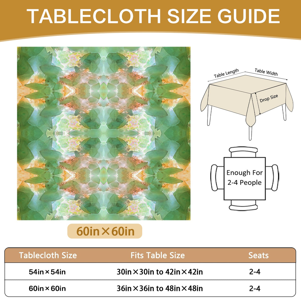 Tablecloth: Calcite — Moncure, Chatham, North Carolina, USA — Inverted Fluorescent Color