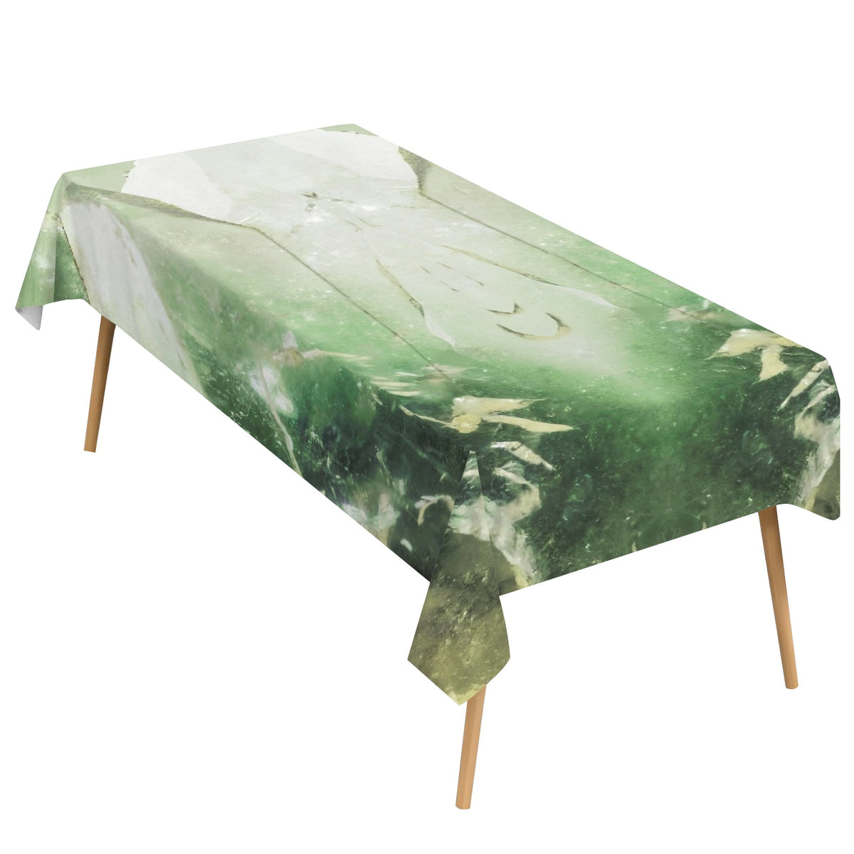 Tablecloth: Quartz, with Chlorite — Montgomery County, North Carolina, USA — Original Color