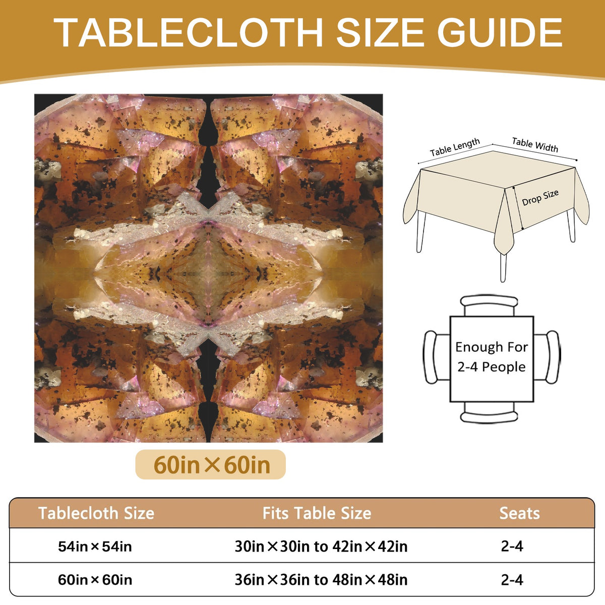 Tablecloth: Fluorite — Illinois, USA — EX Chris Wright