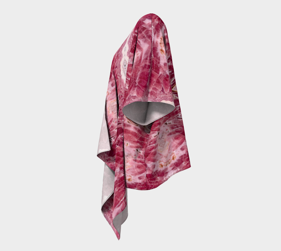 Draped Kimono: Rhodchrosite, Argentina