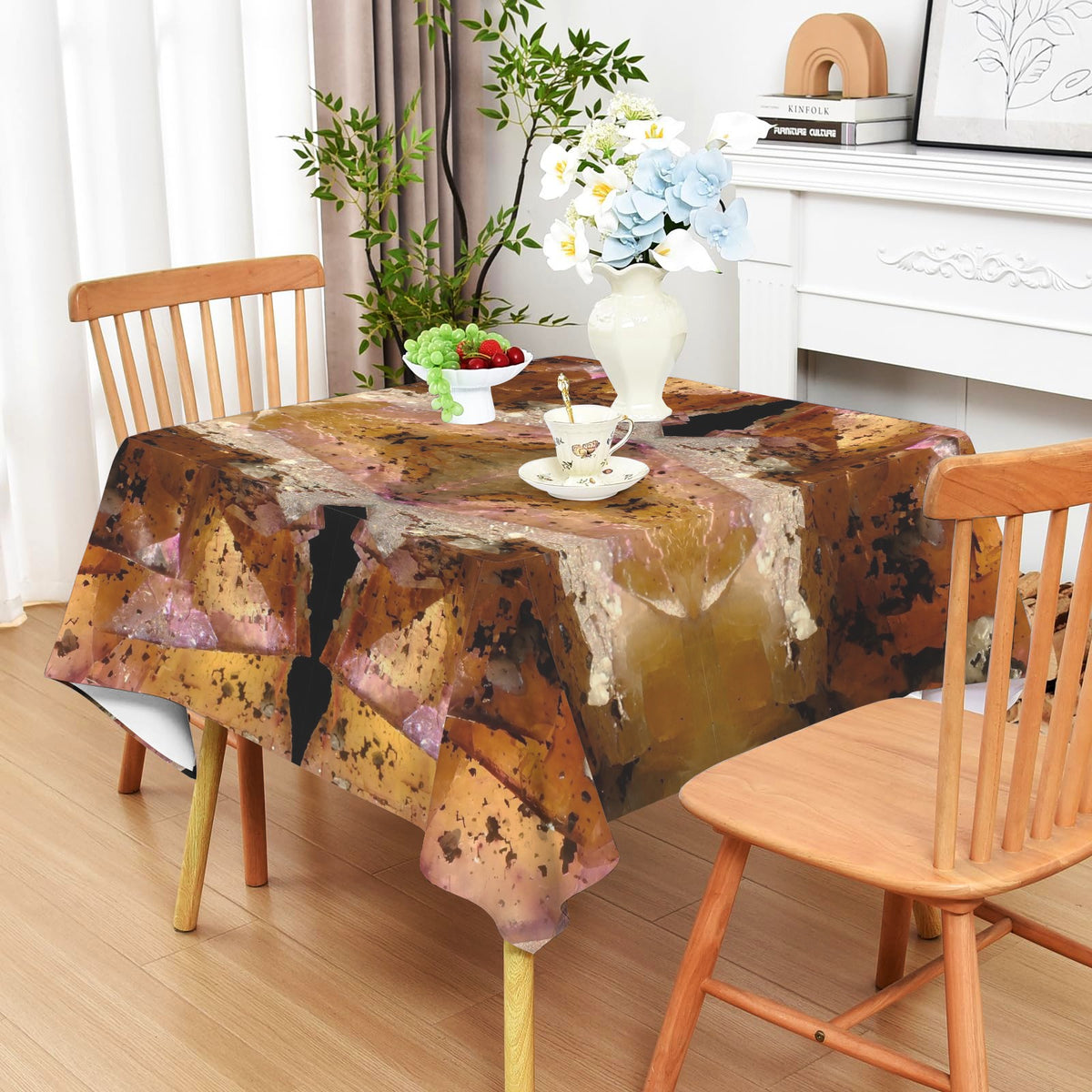 Tablecloth: Fluorite — Illinois, USA — EX Chris Wright — Original Color
