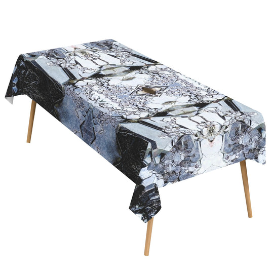 Tablecloth: Cuprite — Rubtsovskiy Mine, Krai, Russia — Inverted Color